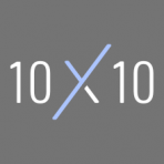 10 By 10 logo