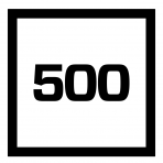 500 Falcons logo