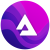 Audius token logo